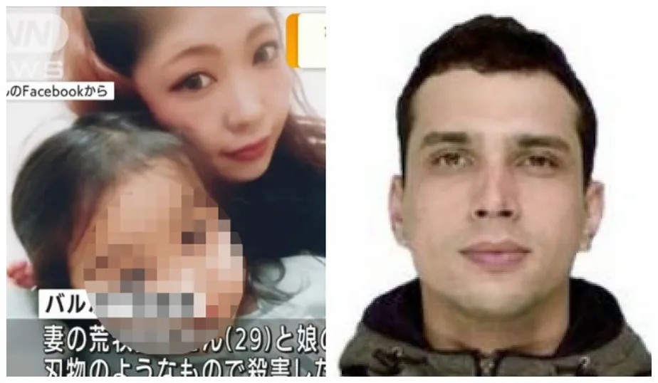 Brasileiro suspeito de matar mulher e filha de três anos no Japão fugiu do país, dizem autoridades