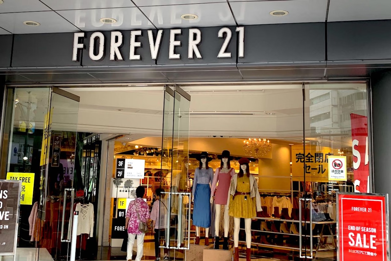 Forever 21 retorna ao Japão