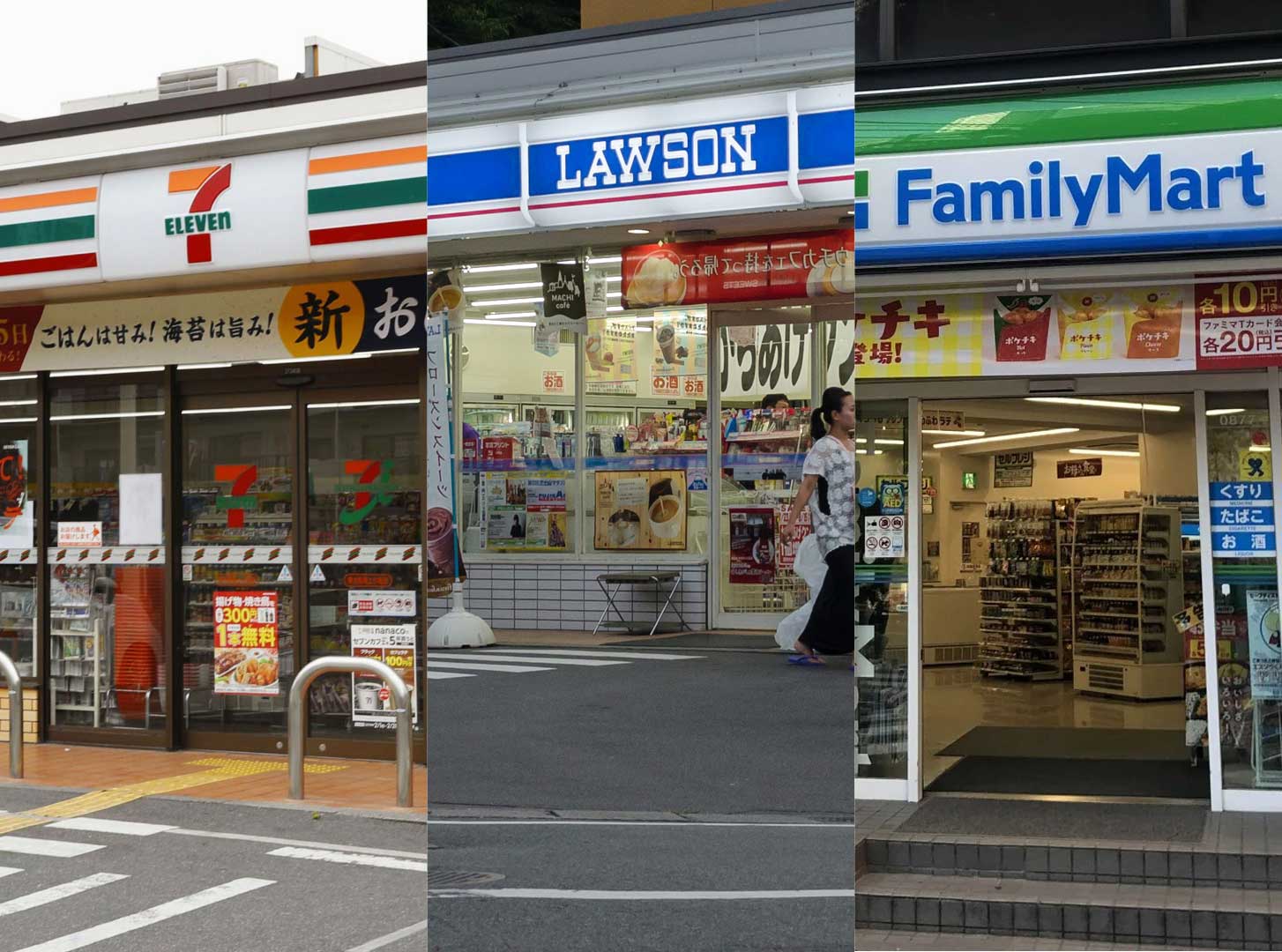 7-Eleven, Lawson e Family Mart competem na batalha dos pãezinhos