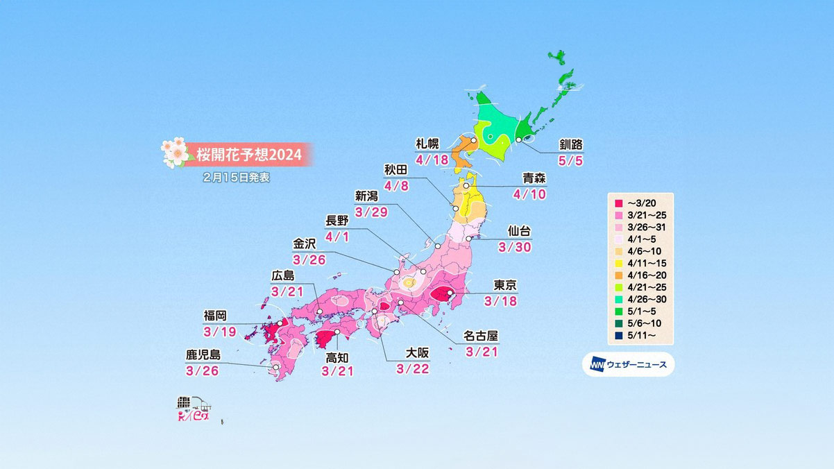 Floração-Antecipada-das-Sakuras-em-Todo-o-Japão